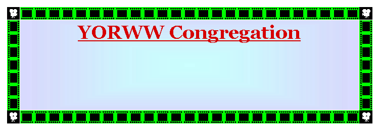 Text Box: YORWW Congregation